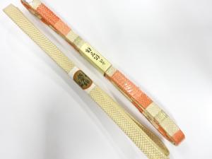 未使用品　正絹　佐賀錦　帯締め　2本セット